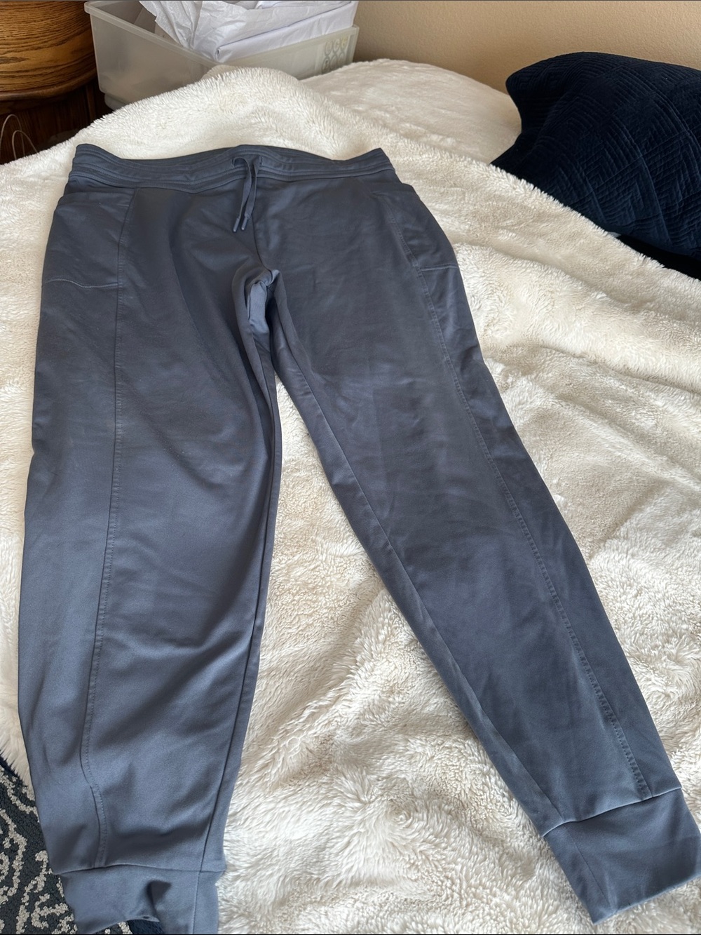 32 Degrees Gray Drawstring Jogger Pants